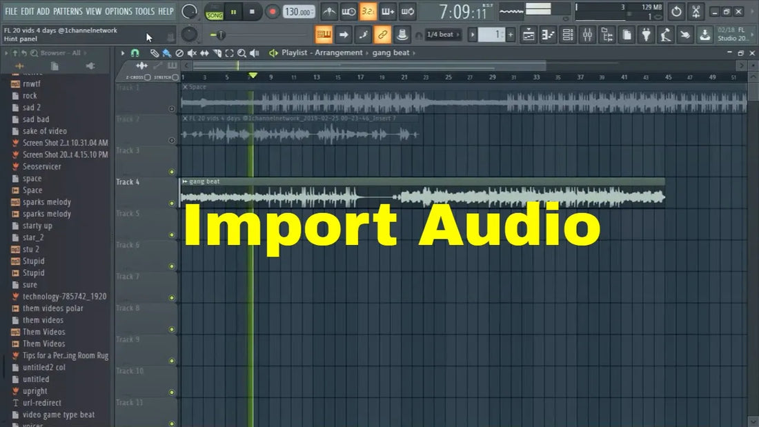 How to import audio in FL Studio 21 hero image
