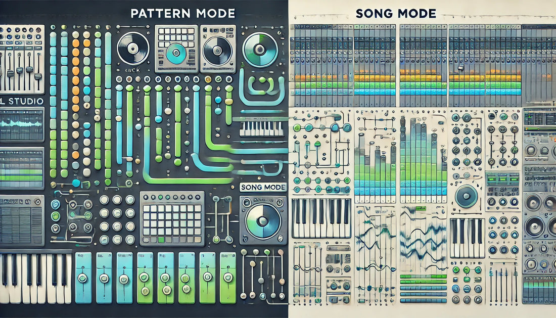 Pattern vs. Song Mode in FL Studio 21