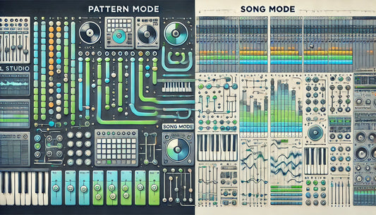 pattern vs song mode illustration