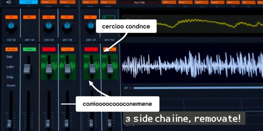 FL Studio 20 mixer interface with highlighted side-chain section.