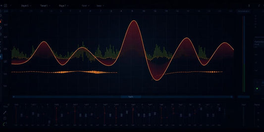 FL Studio 20 automation curves in a digital audio workspace.