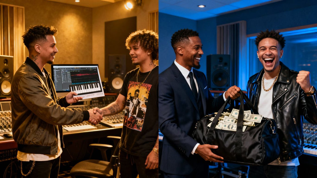 Producer comparing lease vs exclusive beat income