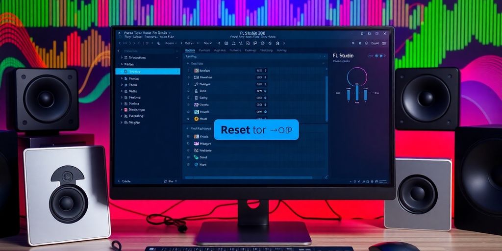 Computer screen with FL Studio 20 settings interface.