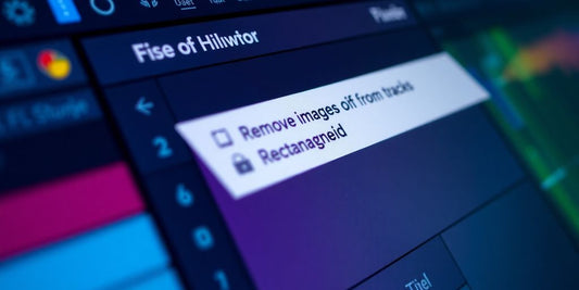 Removing playlist image in FL Studio interface.