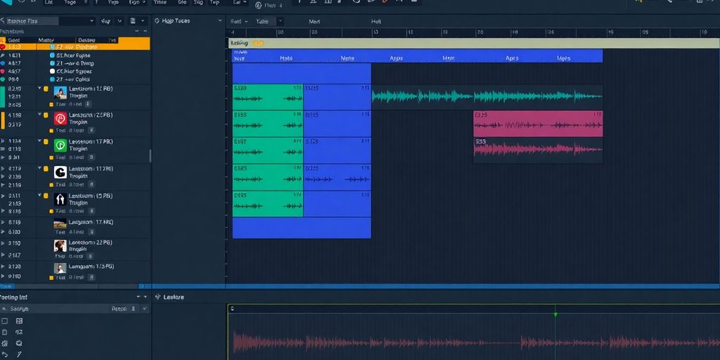 Screenshot of FL Studio 20 showing song section markers.