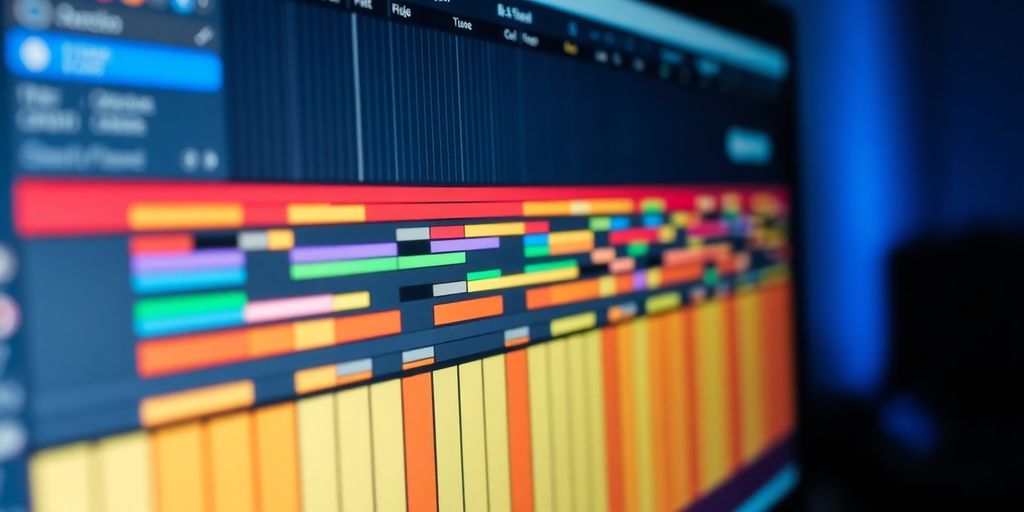 Close-up of FL Studio's Piano Roll with bassline.