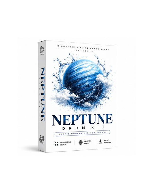 Neptune – Trap Drum Kit mockup graphic