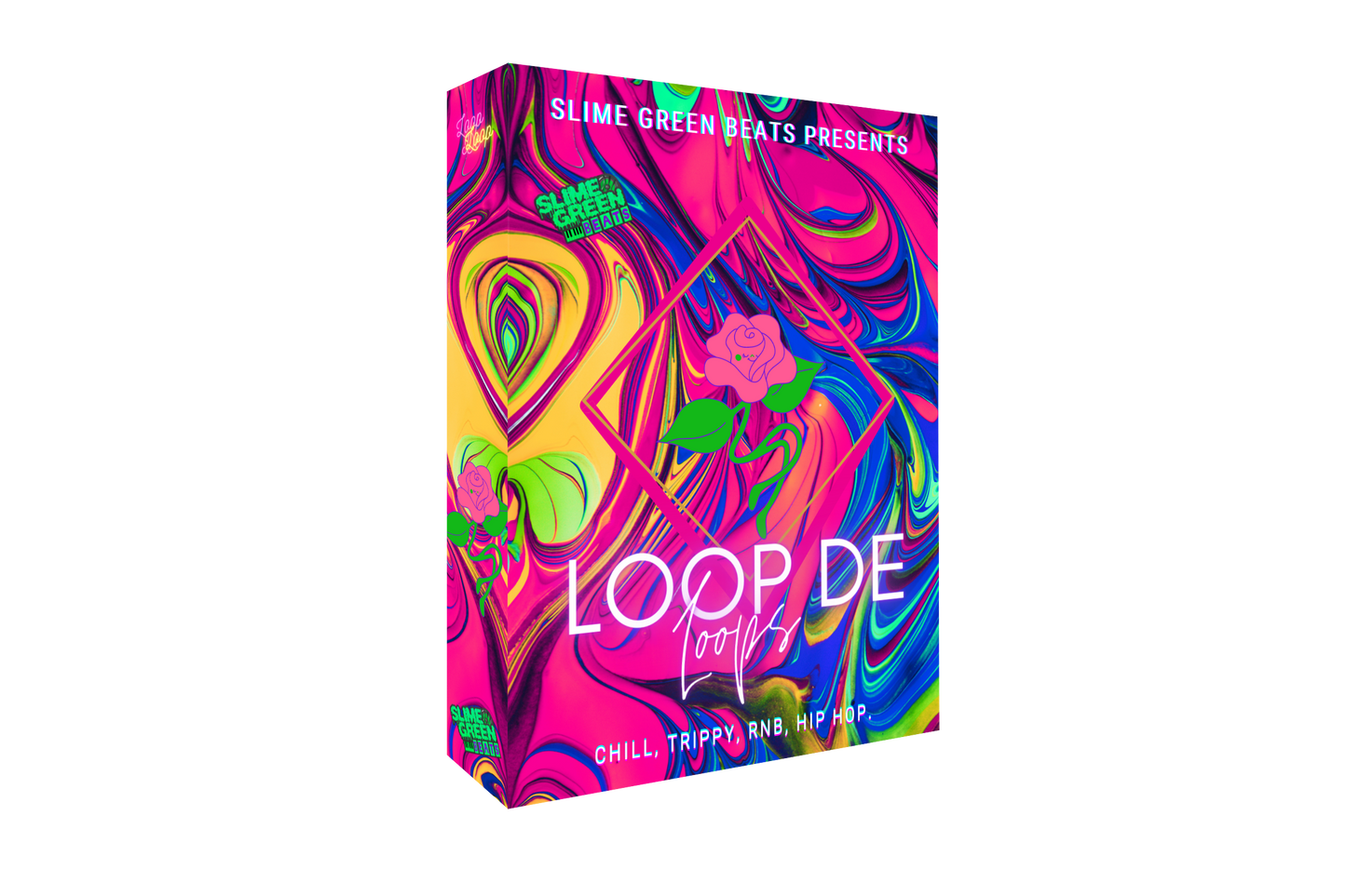 Loop de Loops royalty-free melody loops pack design by Slime Green Beats