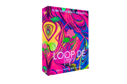 Loop de Loops royalty-free melody loops pack design by Slime Green Beats